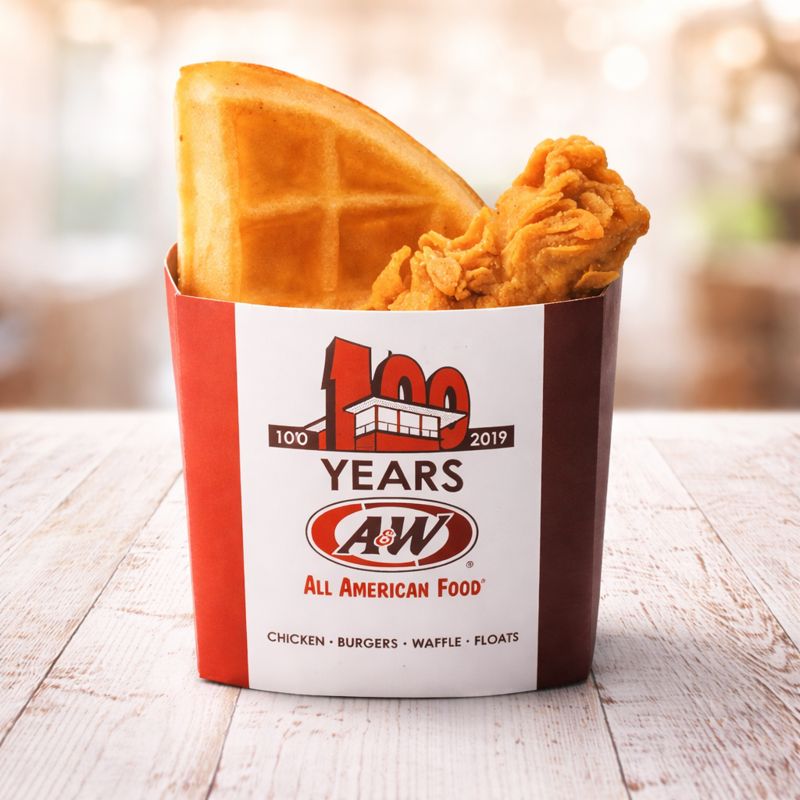 Foto Waffle & Chicken Strip
