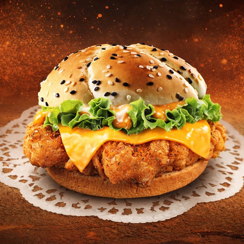 Foto NEW! Spicy Jumbo Chicken Sandwich