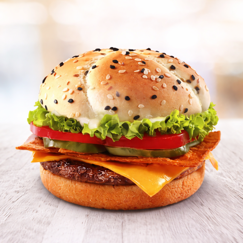 Foto Single Deluxe Burger