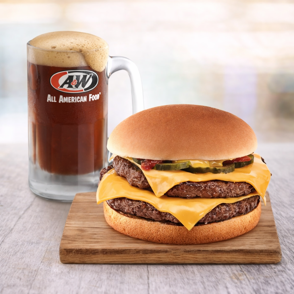 Foto Double Cheese Burger & RB