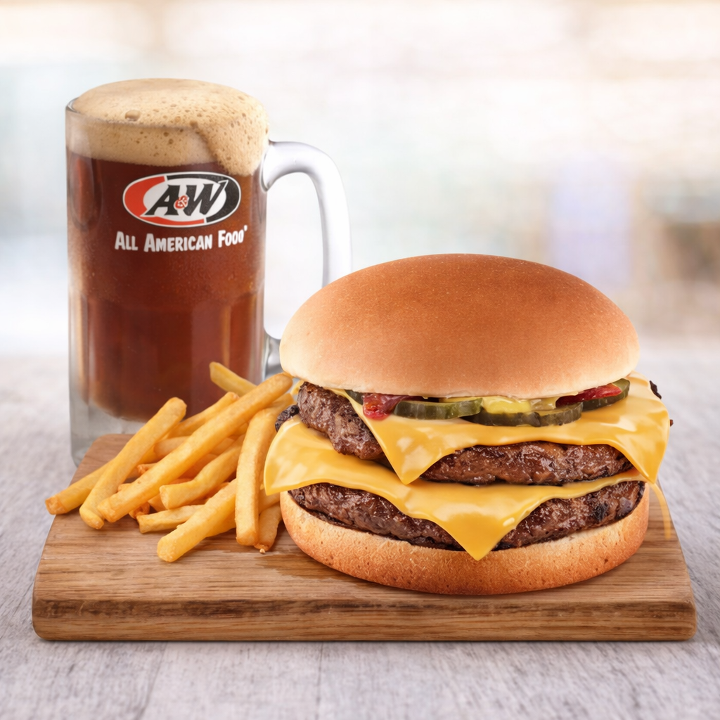 Foto Paket Kentang J - Double Cheese Burger