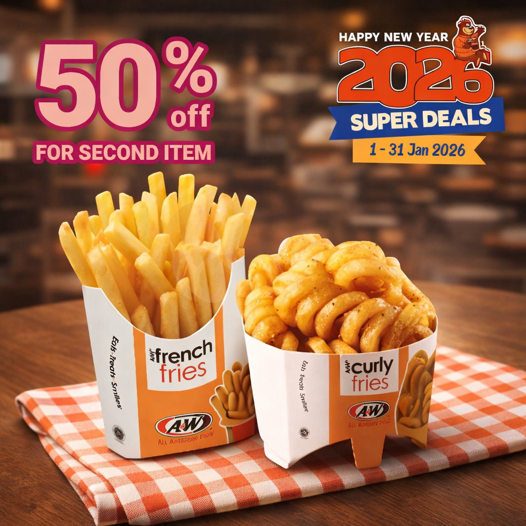 Foto SUPER - Buy 1 Get 1 50% OFF! Fries