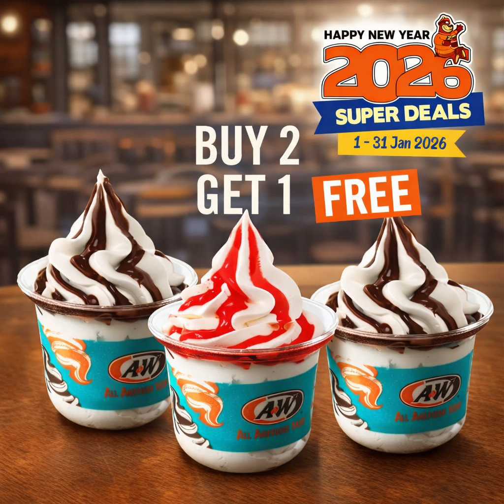 Foto SUPER - Buy 2 Get 1 FREE Sundaes