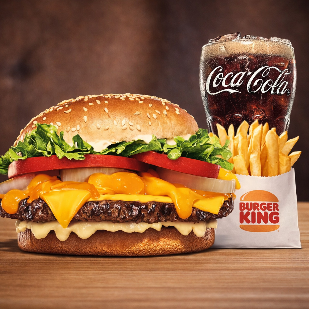 Foto Paket Triple Cheese Whopper