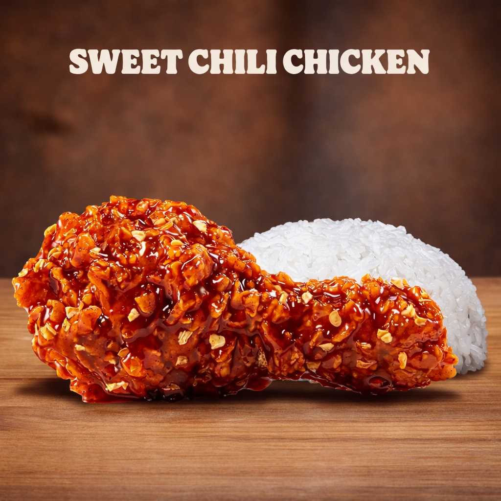 Foto 1pc Ayam Sweet Chili + Nasi
