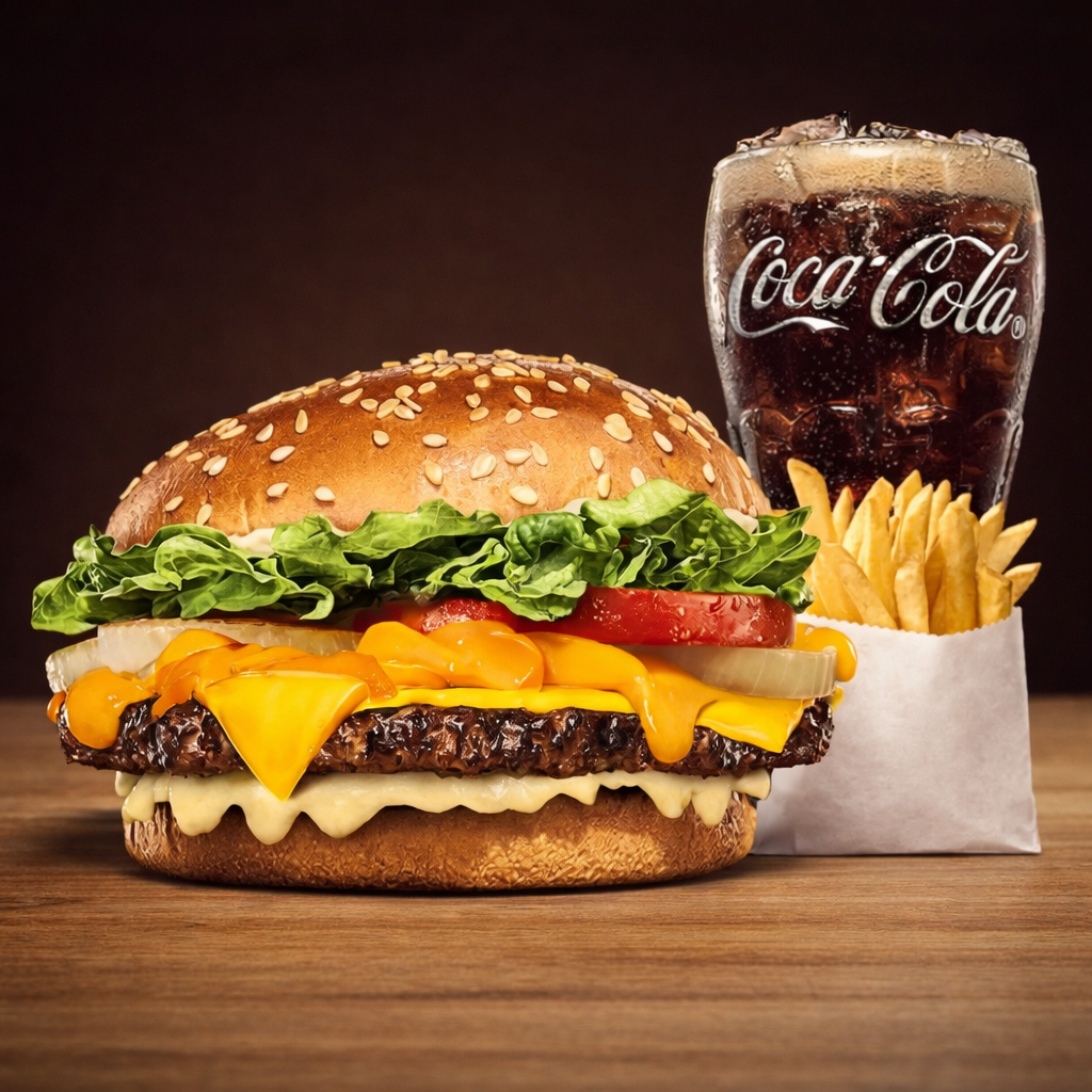 Foto Paket Triple Cheese Whopper Jr