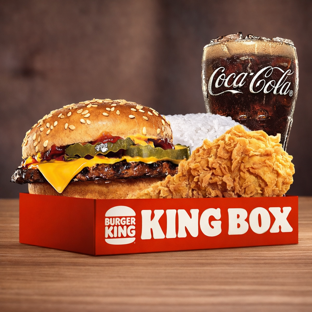 Foto King Box Cheeseburger XL