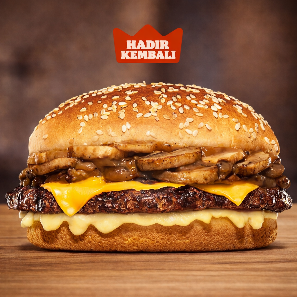 Foto Mushroom Mozzarella Whopper