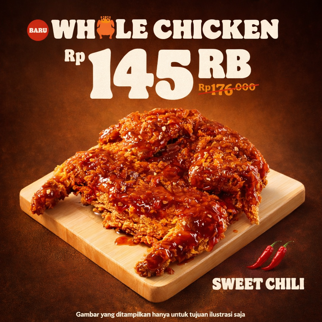 Foto Whole Sweet Chili Chicken