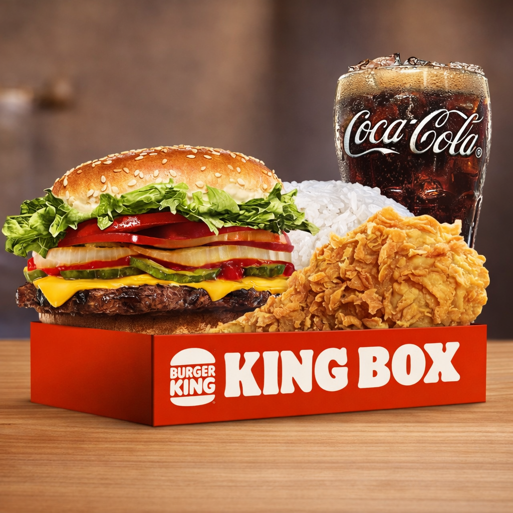 Foto King Box Cheese Whopper