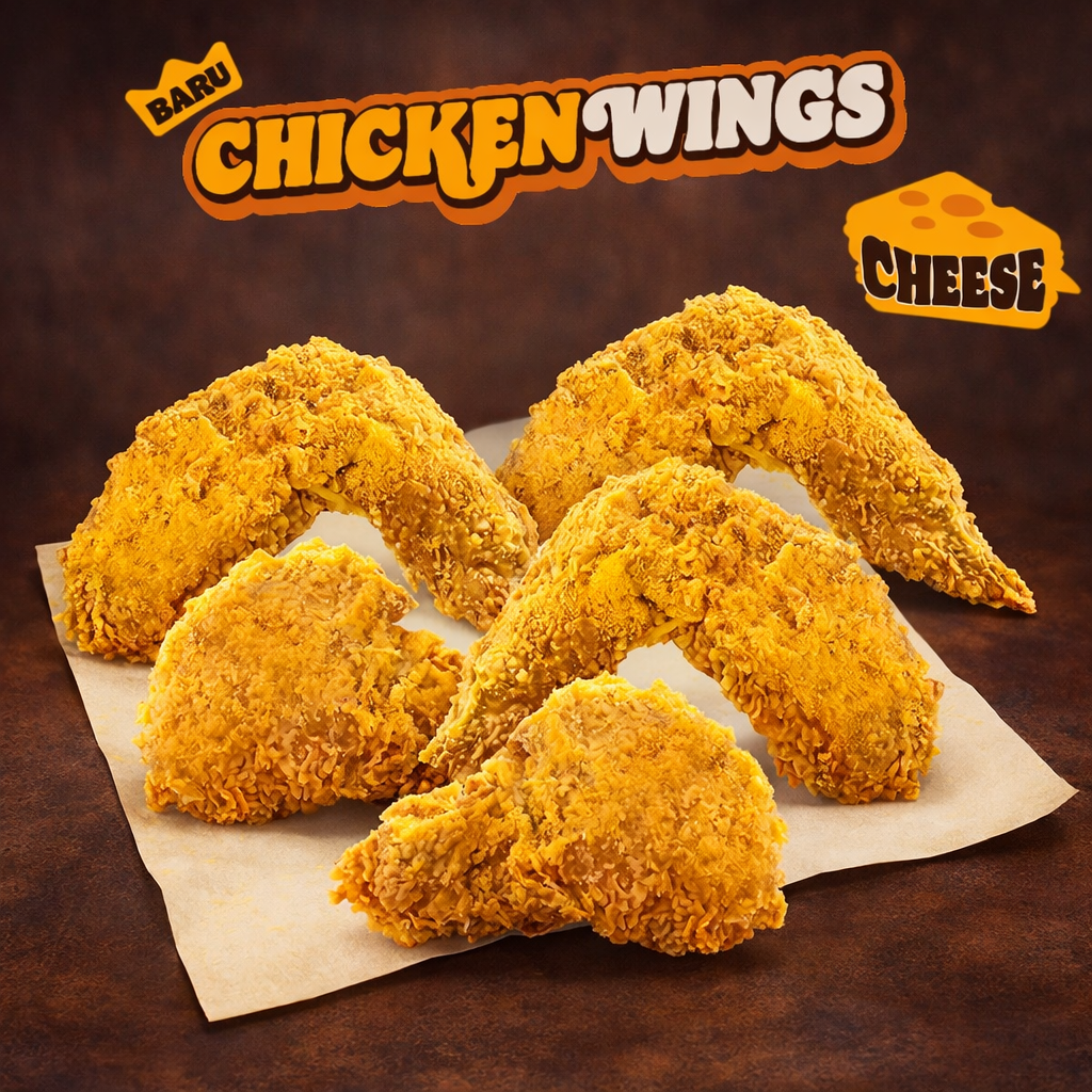 Foto 5pc Wings Sprinkle - Cheese