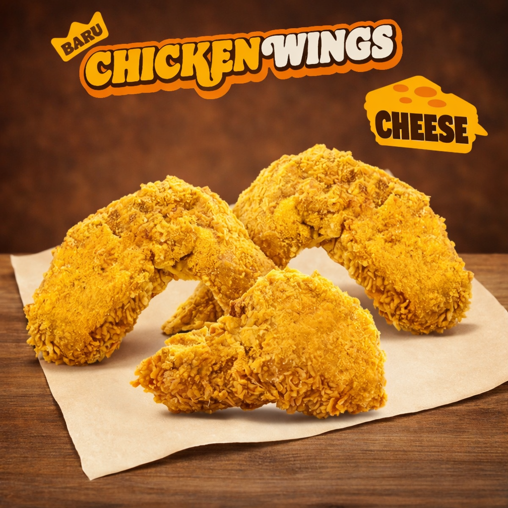 Foto 3pc Wings Sprinkle - Cheese