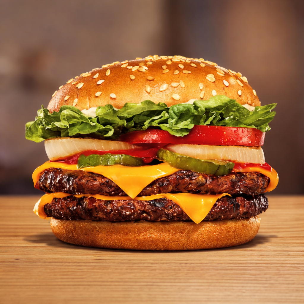 Foto Double Cheese Whopper Jr
