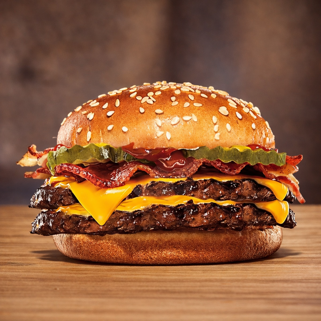 Foto Double Cheeseburger Supreme