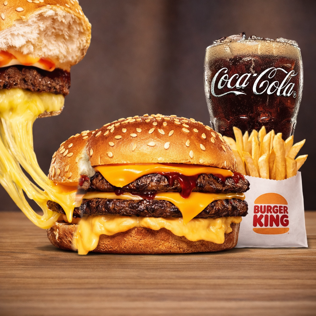 Foto Paket Mozzarella Cheeseburger XL