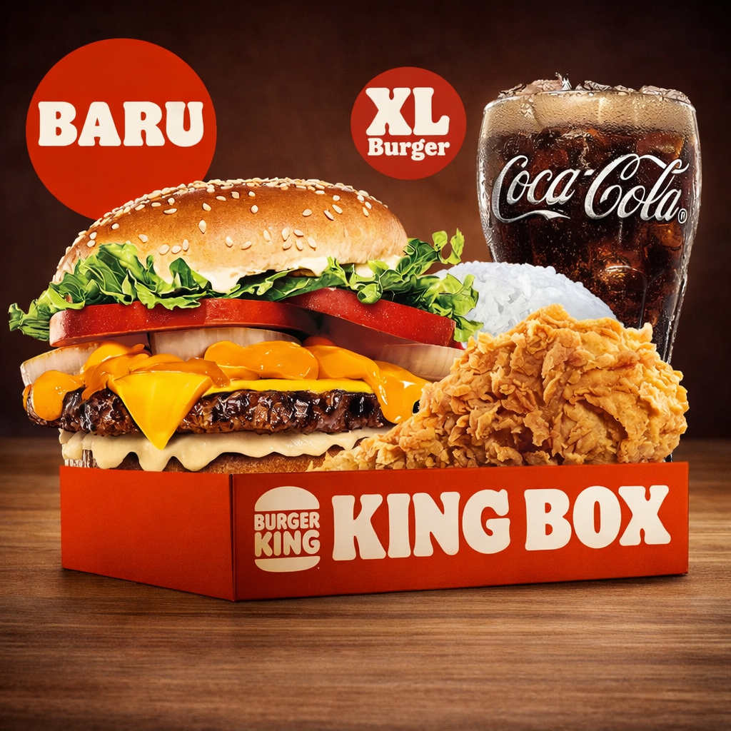 Foto King Box Triple Cheese Whopper
