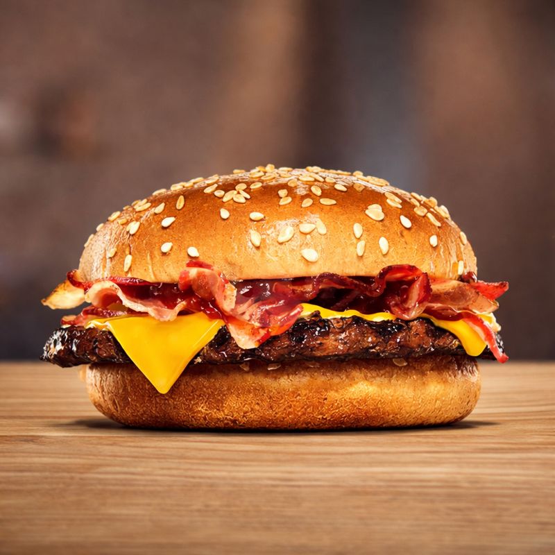 Foto BBQ Beef Rasher Burger