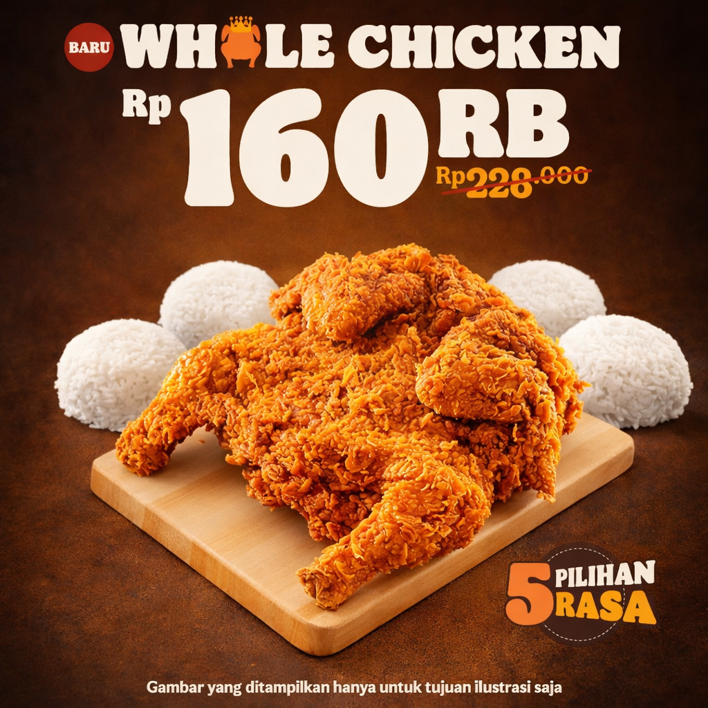 Foto Combo Whole Chicken
