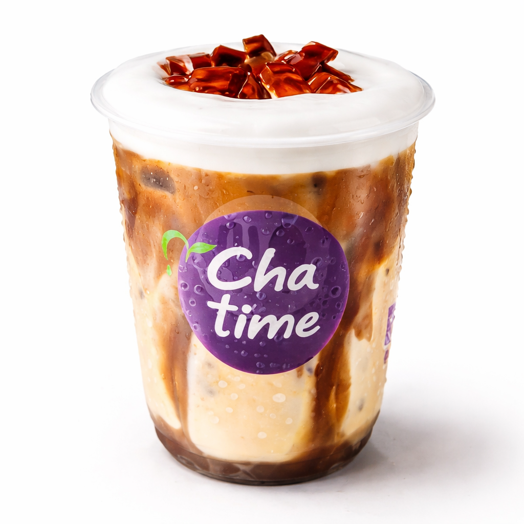 Foto Coffee Milk Tea with Oatside