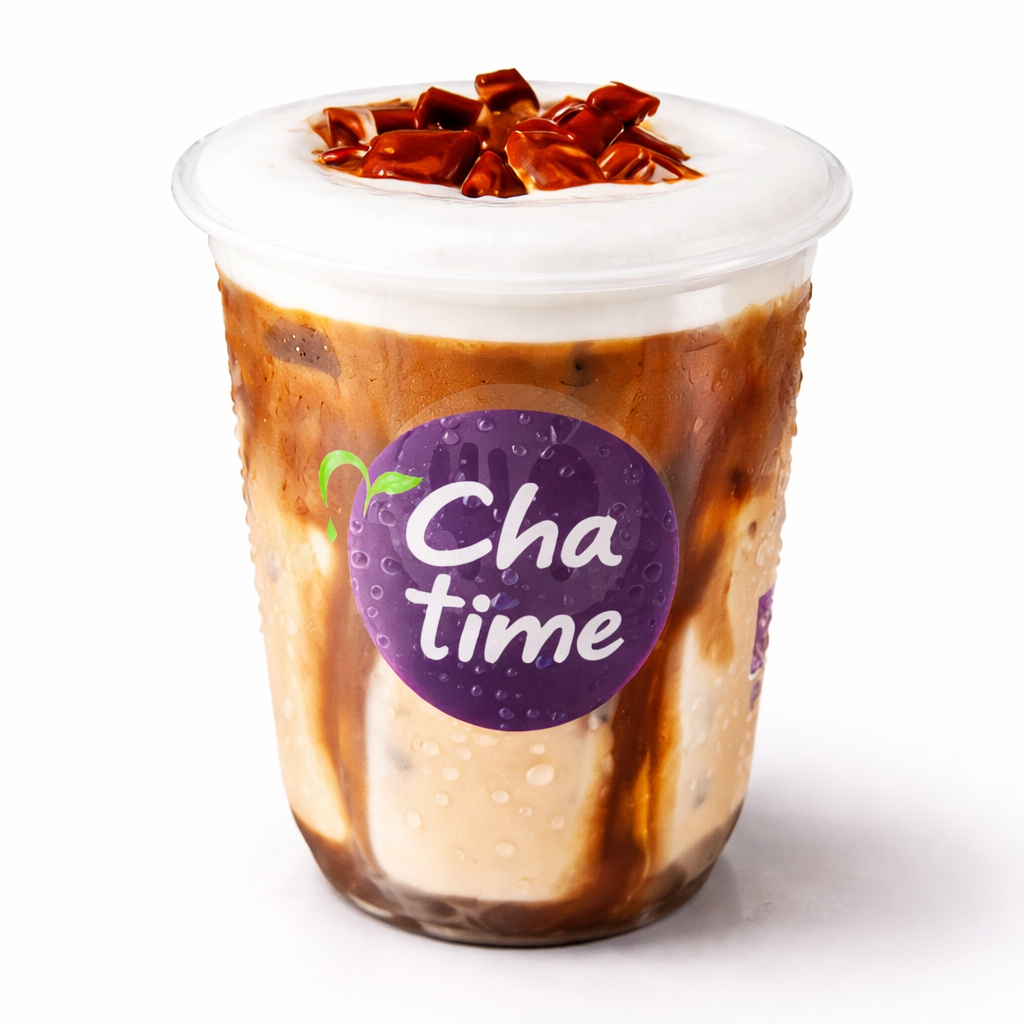 Foto Salted Caramel Macchiato with Oatside