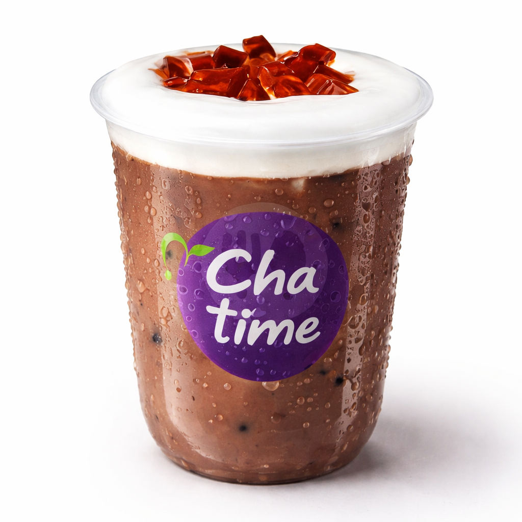 Foto Hazelnut Chocolate Coffee Milk Tea