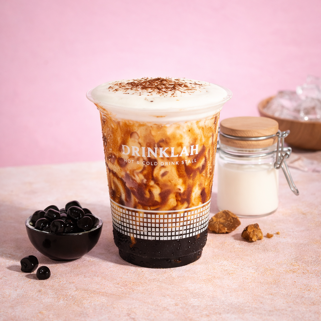 Foto Fresh Milk Boba Macchiato