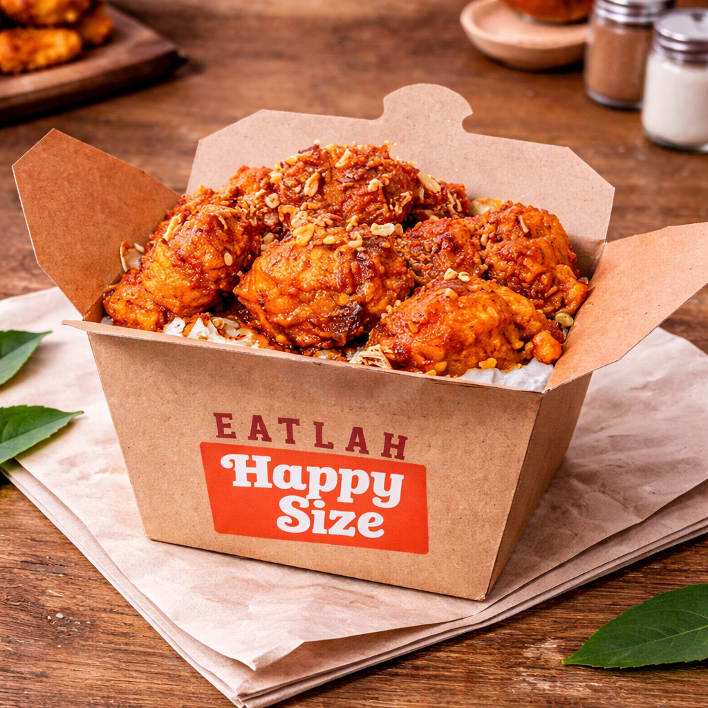 Foto Happy Size Sambal Chicken Rice