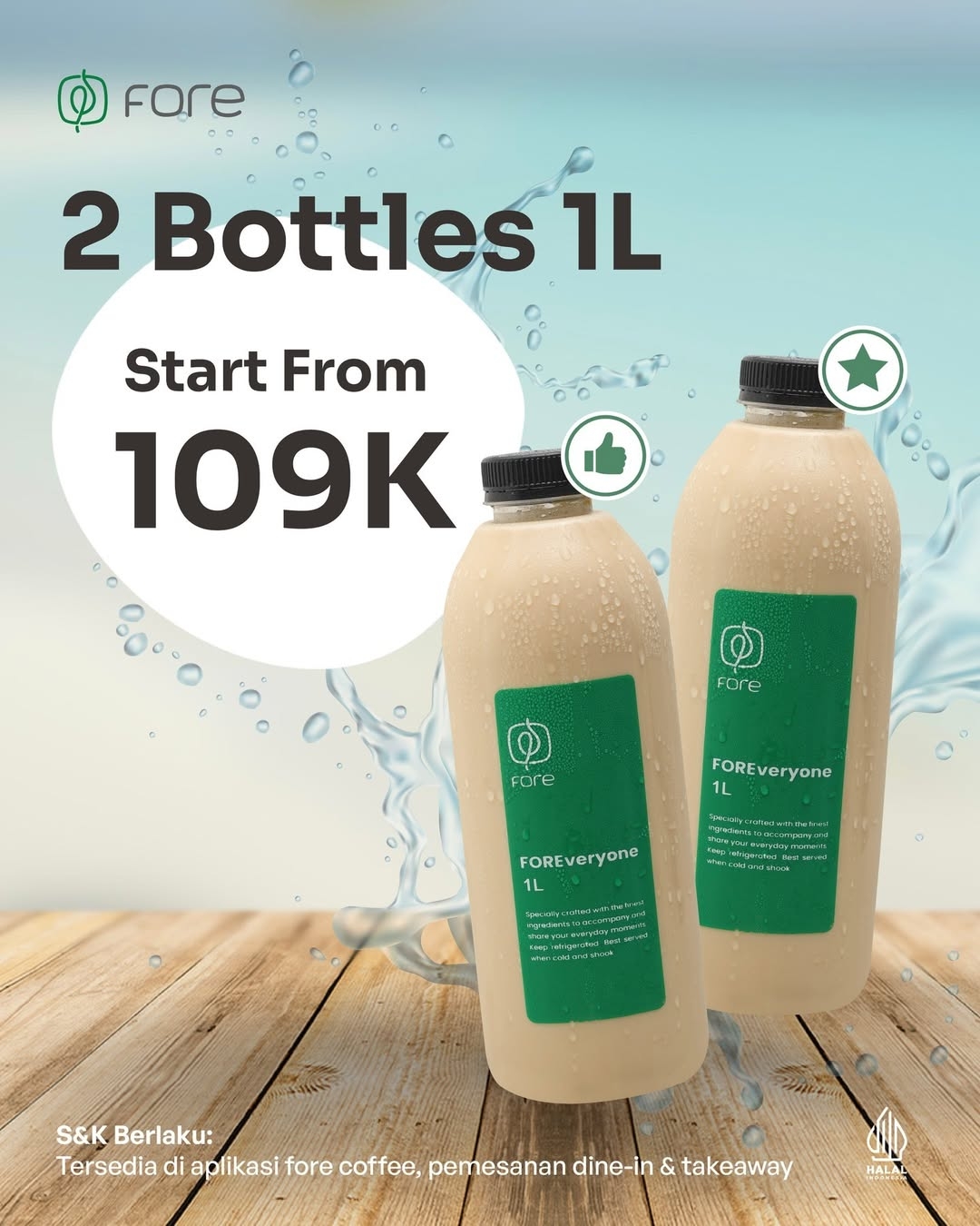 Foto 2 Bottles 1L Classic