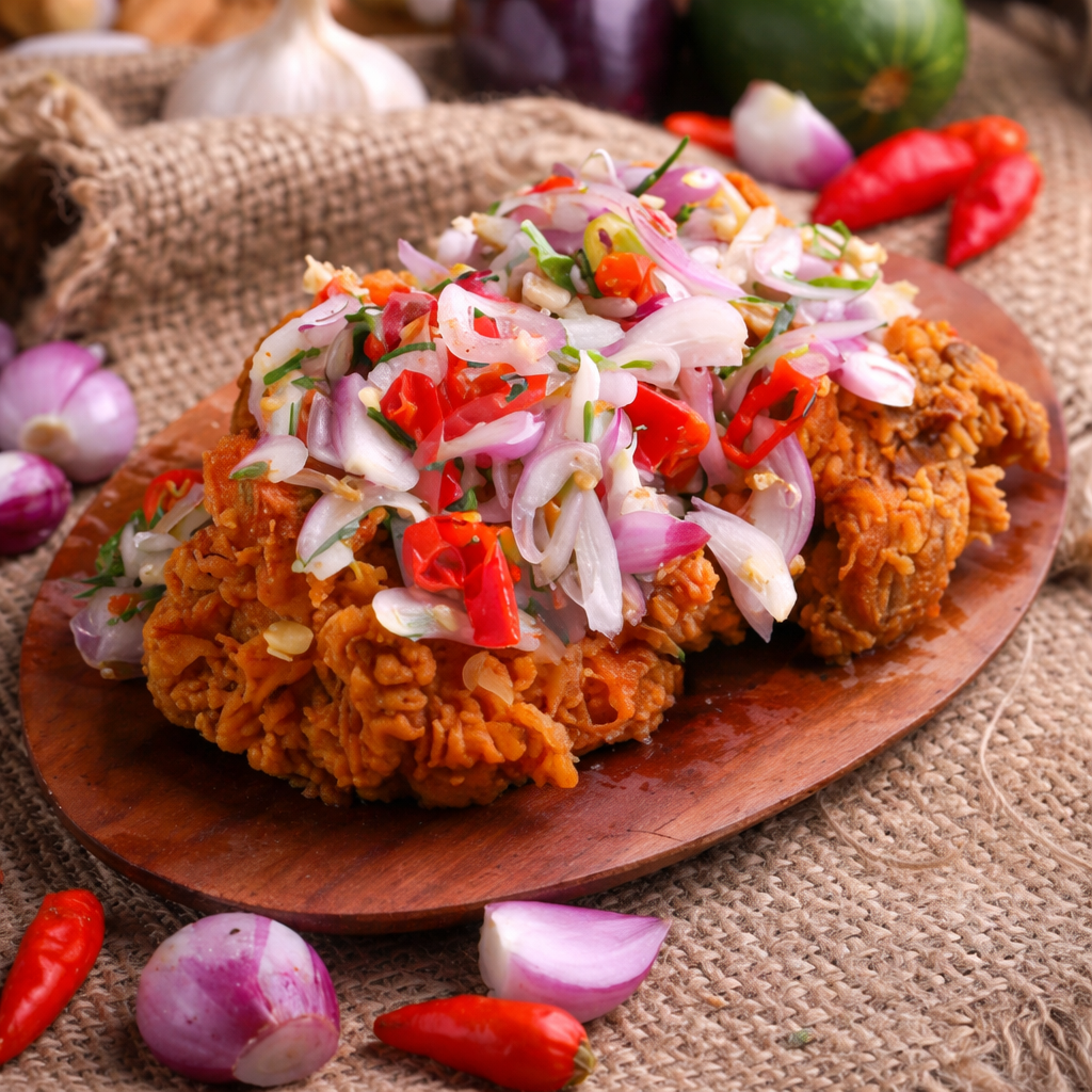 Foto Ayam Geprek Sambal Matah