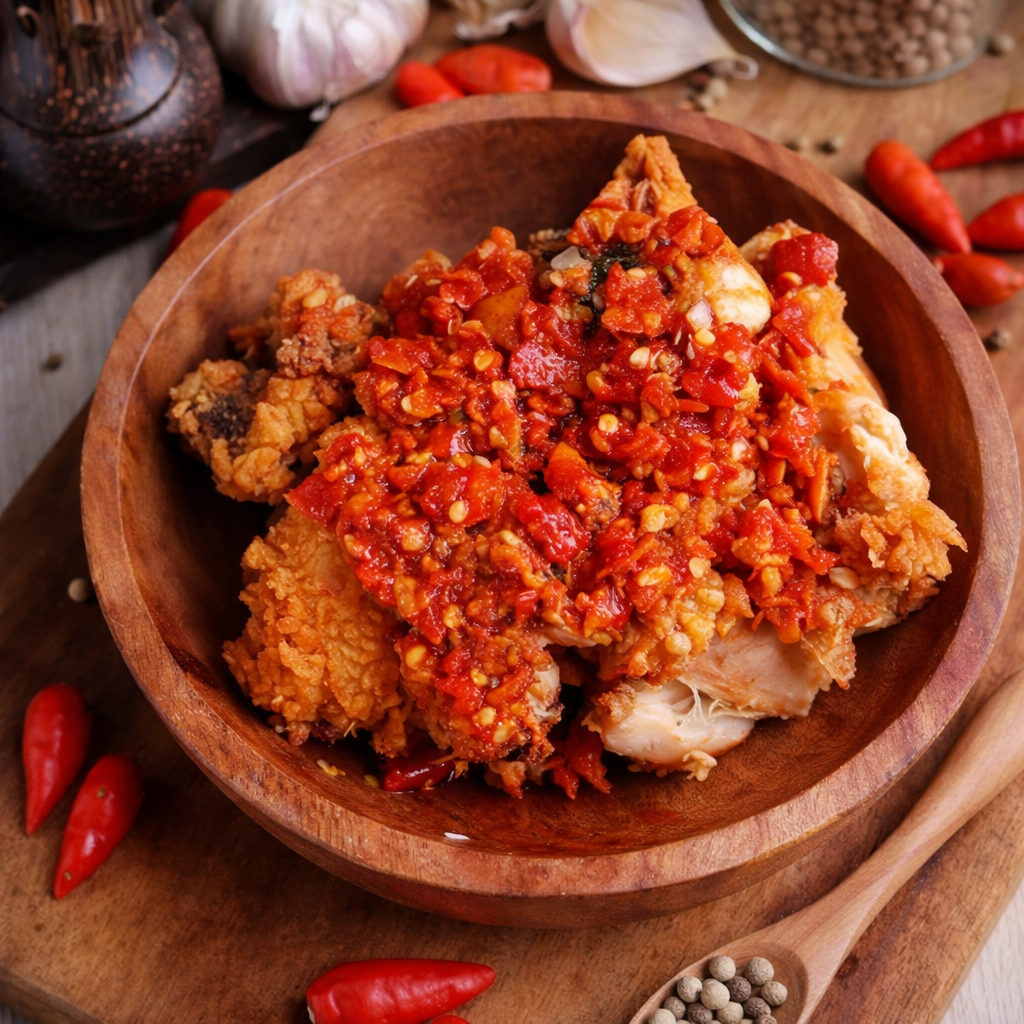 Foto Ayam Geprek