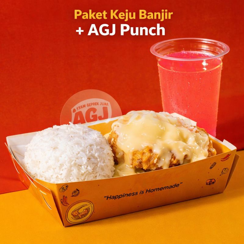 Foto Paket Keju Banjir + AGJ Punch