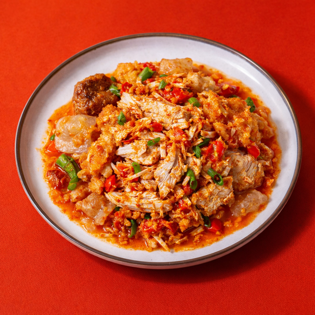 Foto Ayam Geprek Bumbu Seblak