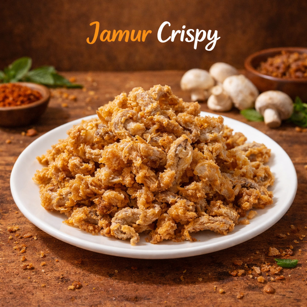 Foto Jamur Crispy