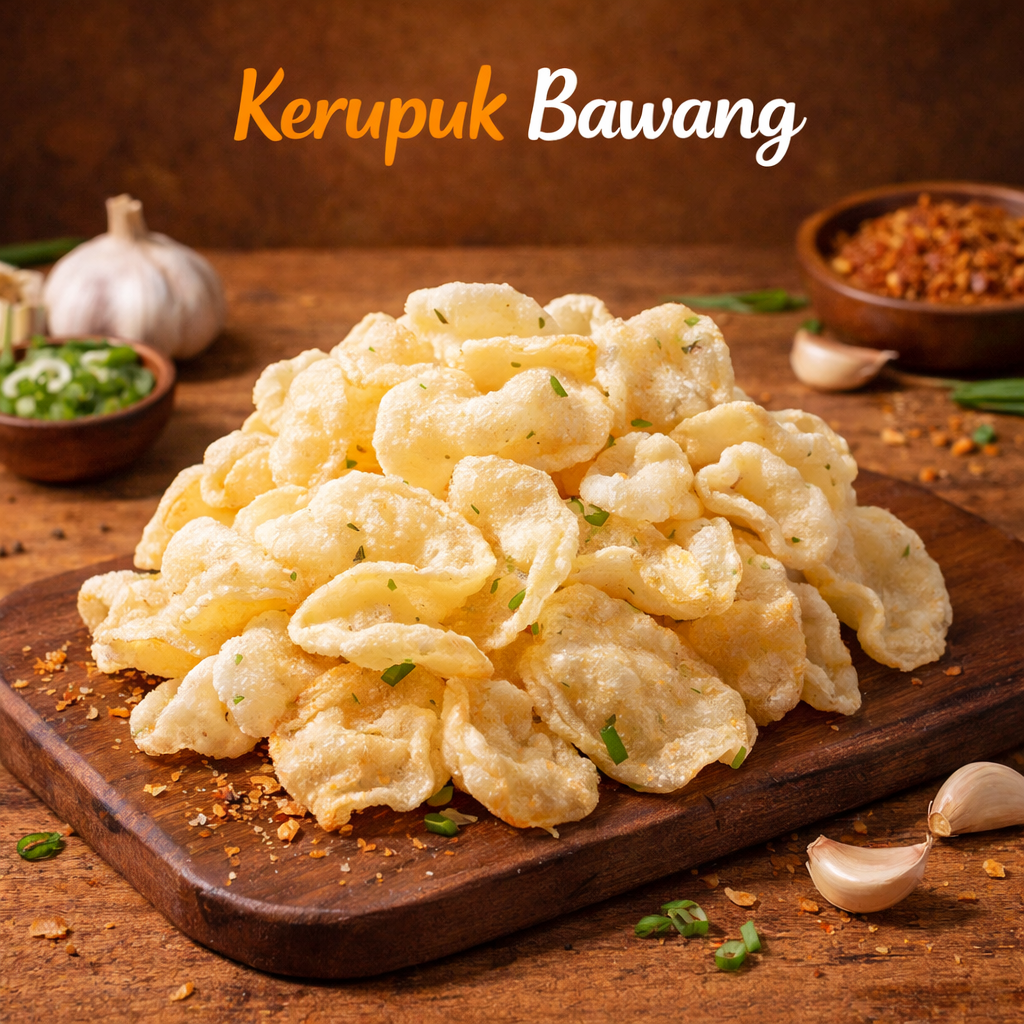 Foto Kerupuk Bawang