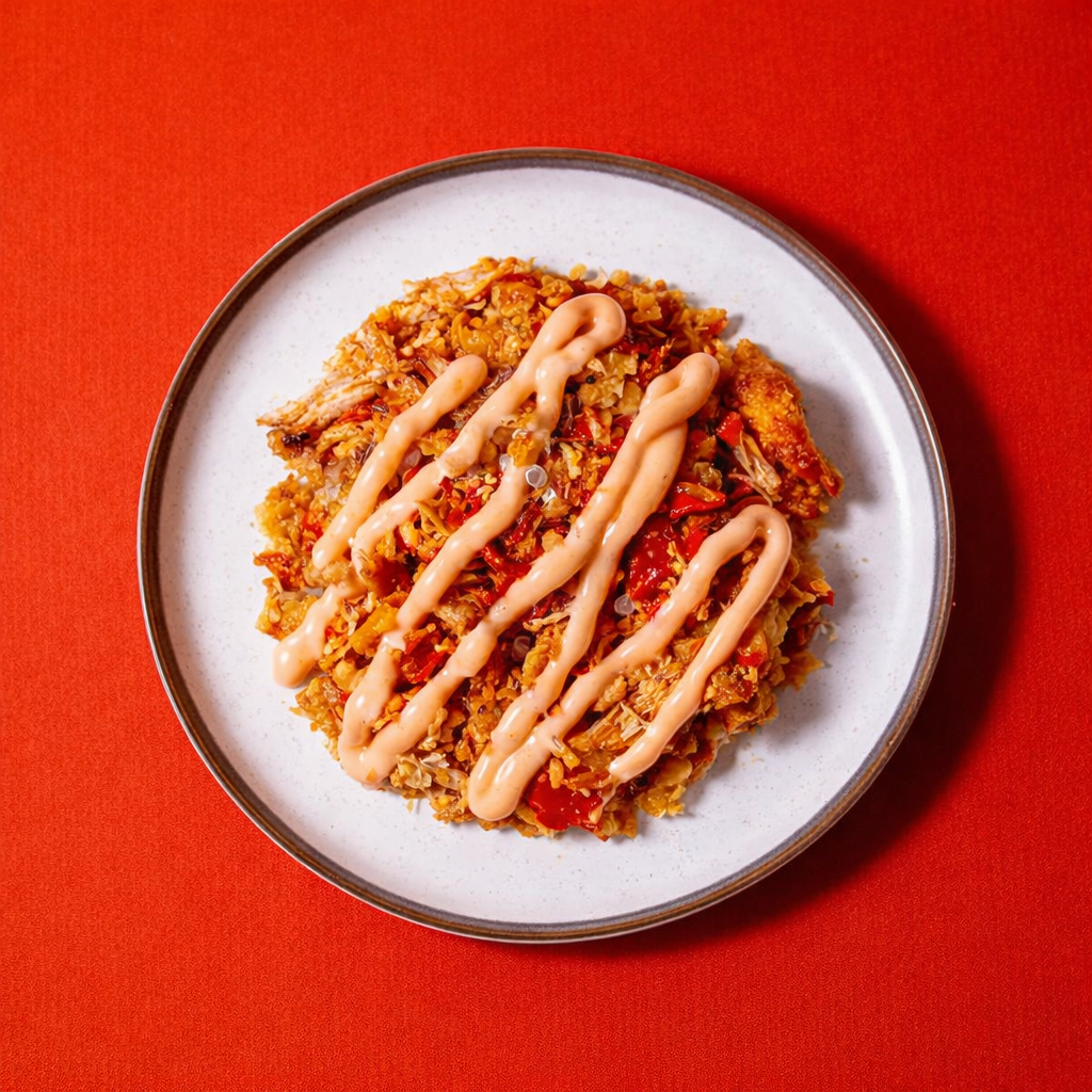 Foto Ayam Geprek Chili Mayonnaise