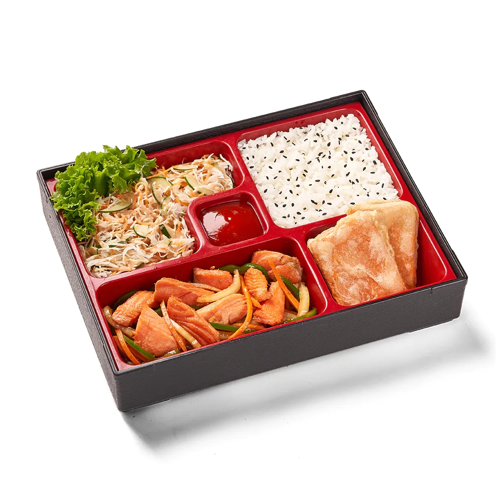 Foto Salmon Yakiniku Bento