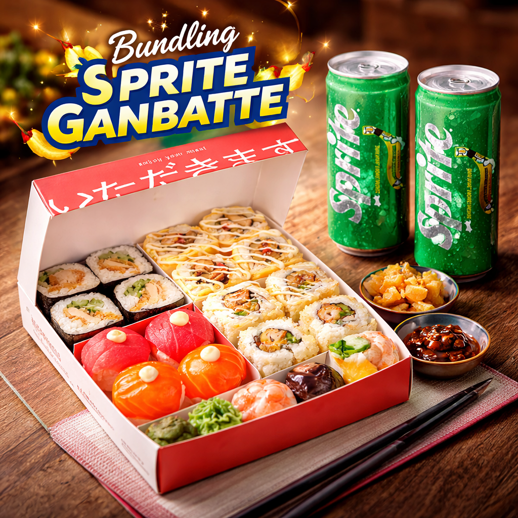 Foto Bundling Sprite Ganbatte