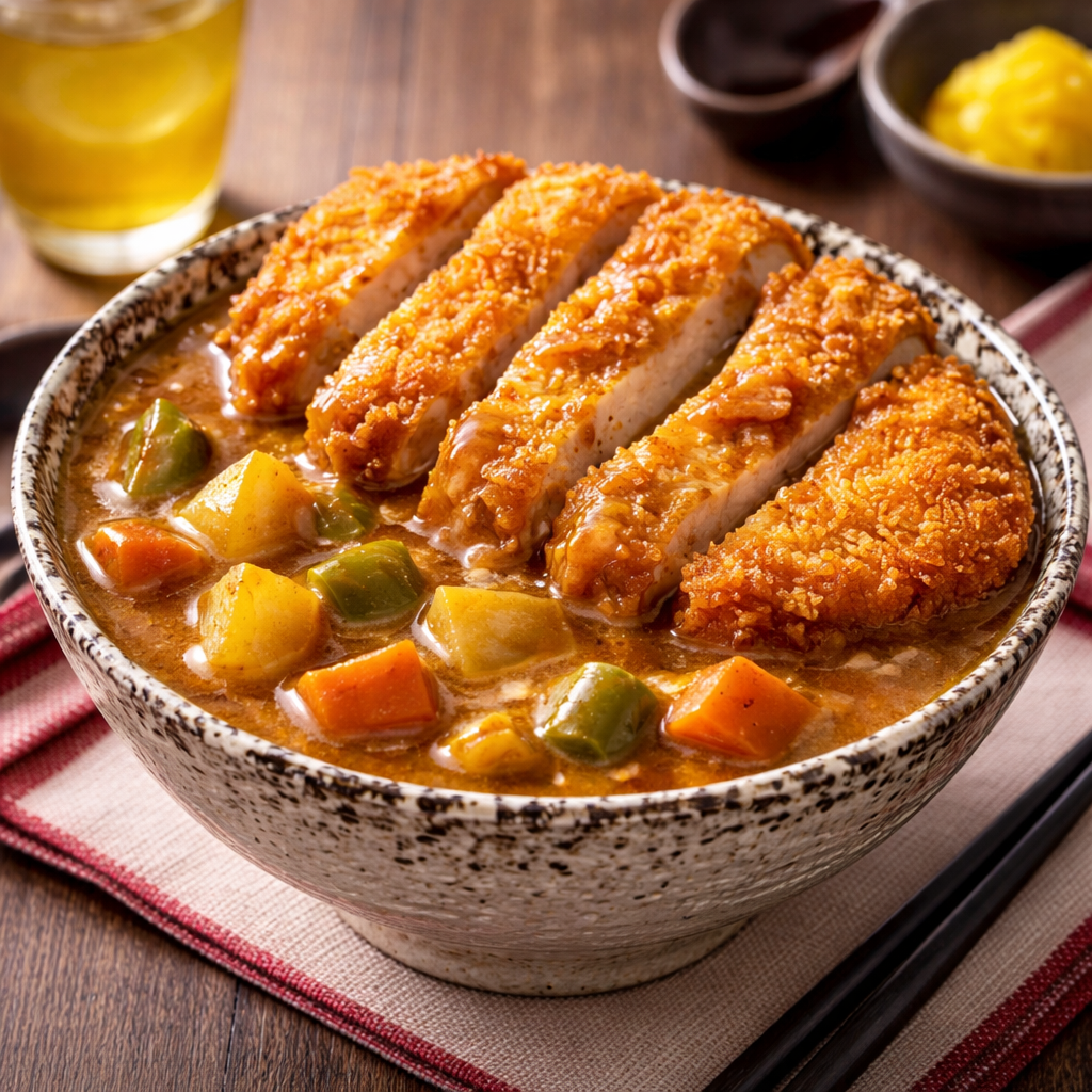 Foto Chicken Katsu Curry Donburi