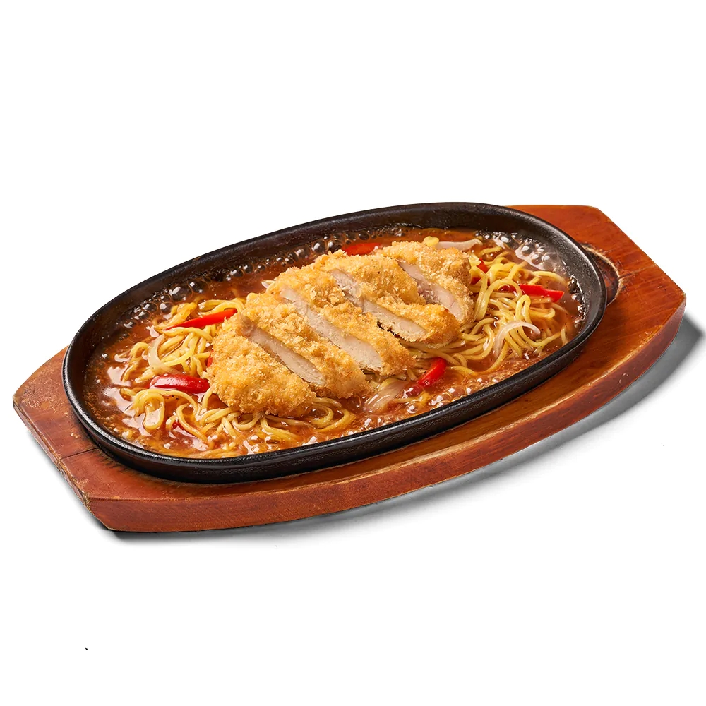 Foto Chicken Katsu Hotplate Ramen