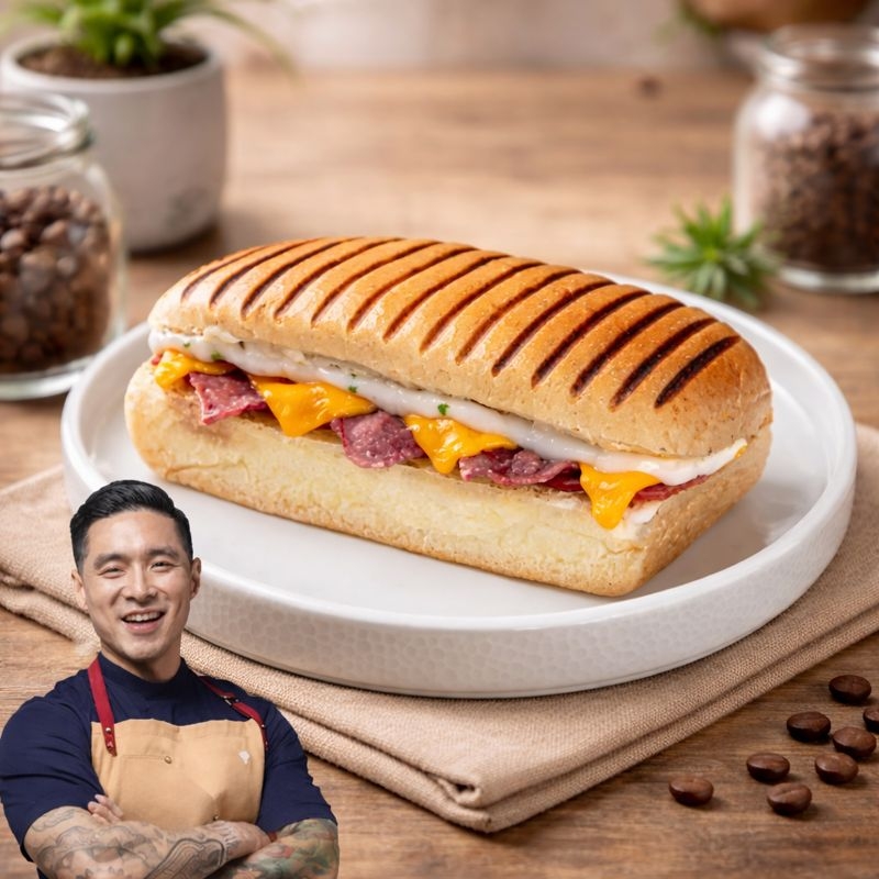 Foto Sandwich Smoked Beef & Cheese