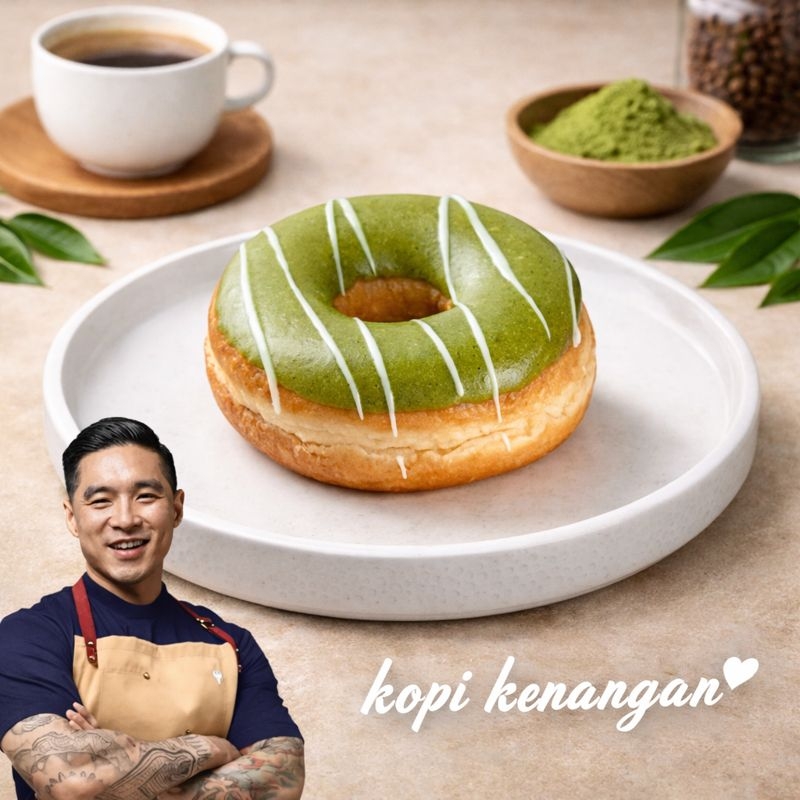 Foto Donut Matcha