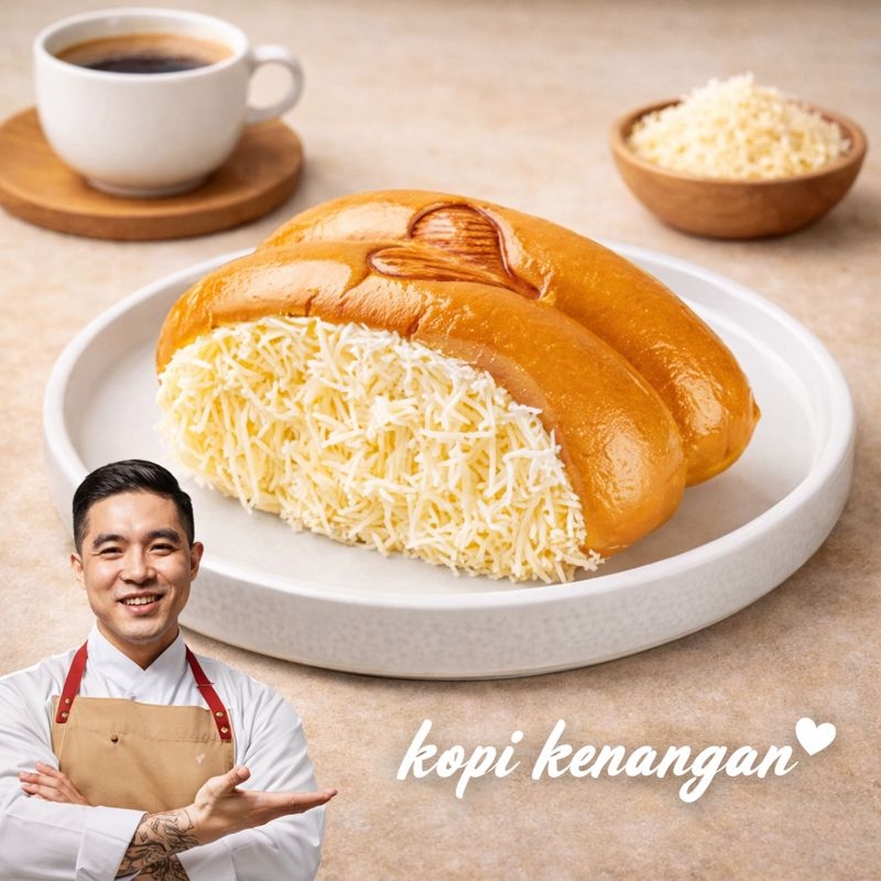 Foto Roti Sisir Keju