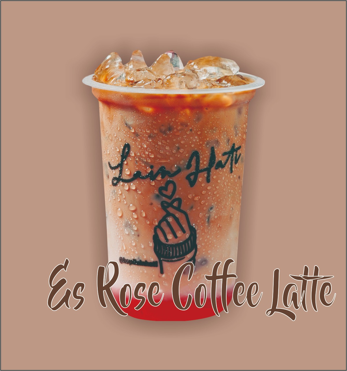 Foto Rose Coffee Latte
