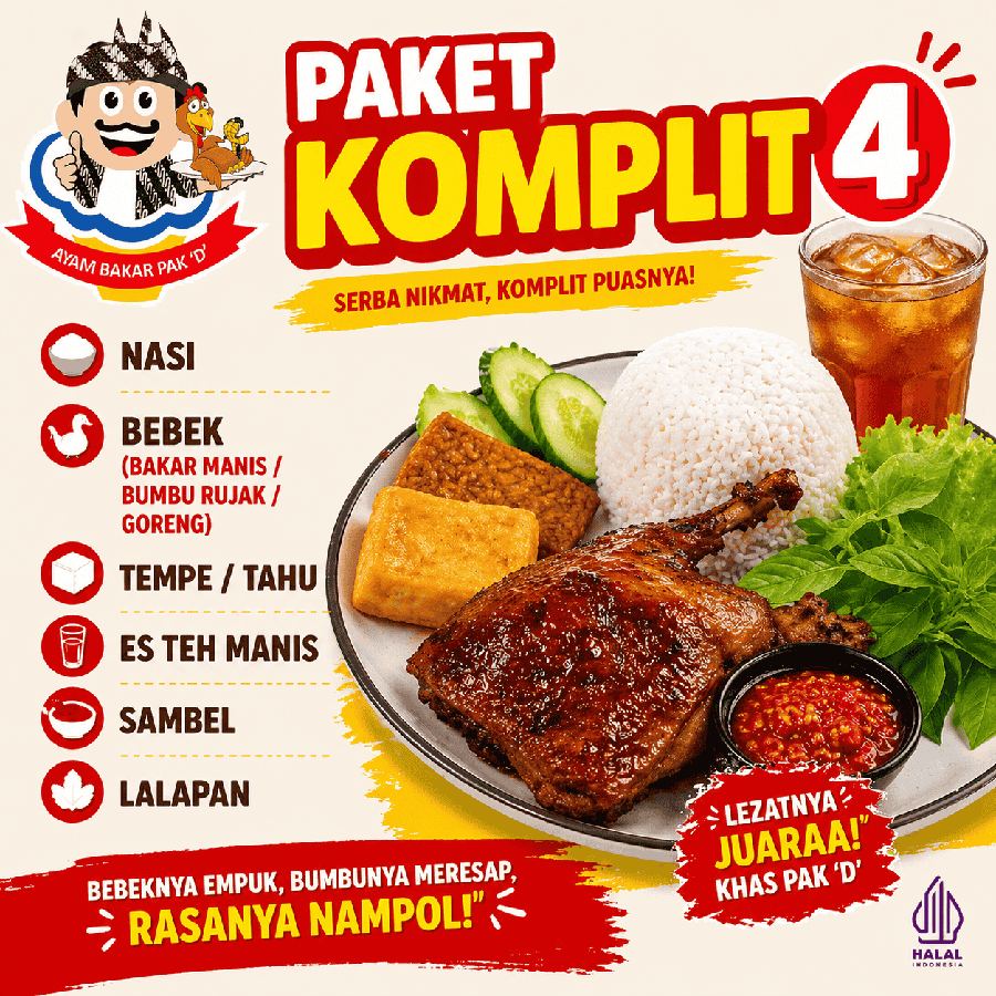 Foto Paket Komplit 4