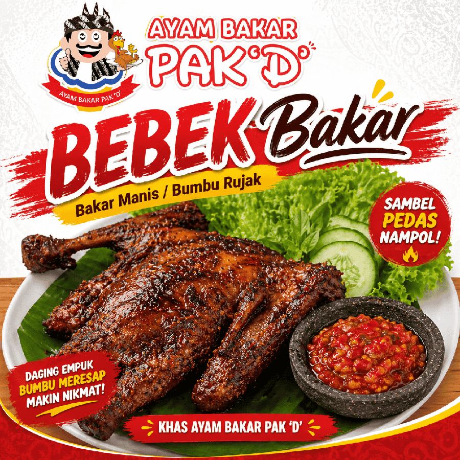 Foto Bebek Bakar