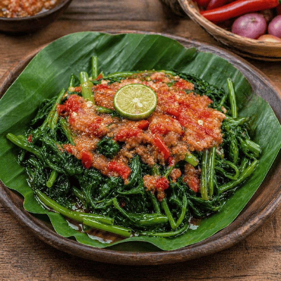 Foto Plecing Kangkung