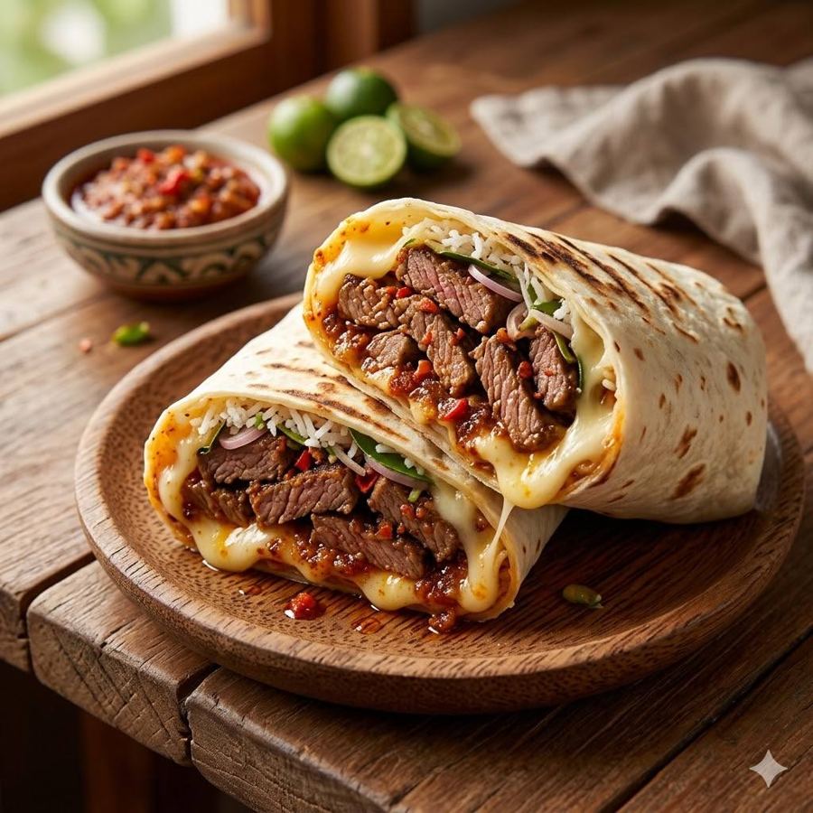 Foto Beef Wrap Taliwang
