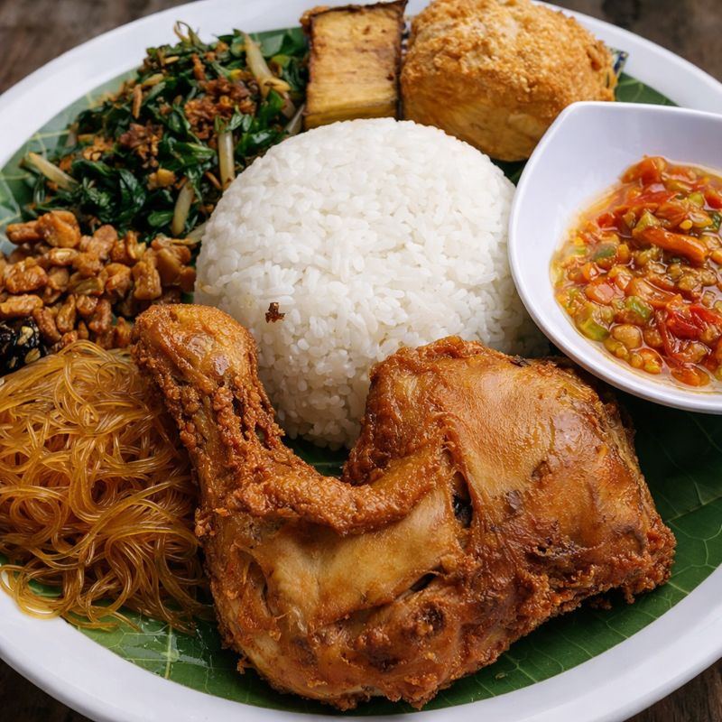 Foto Naskot Ayam Penyet