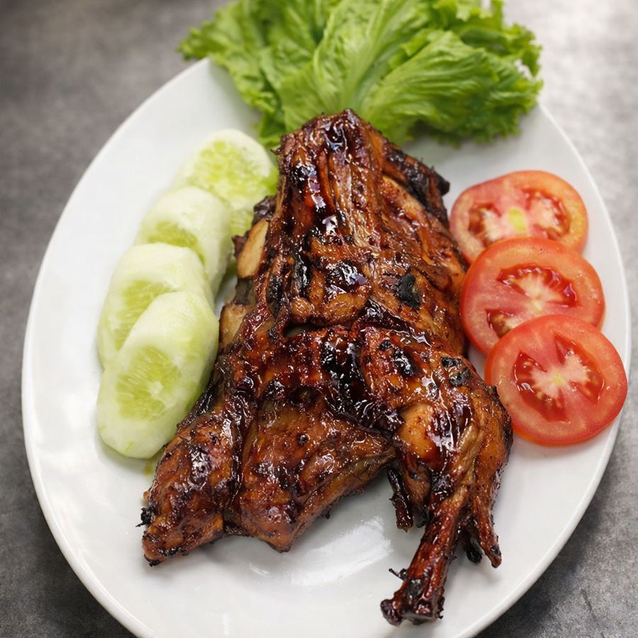 Foto Ayam Bakar Separo 1/2 Ekor Tanpa Kremes