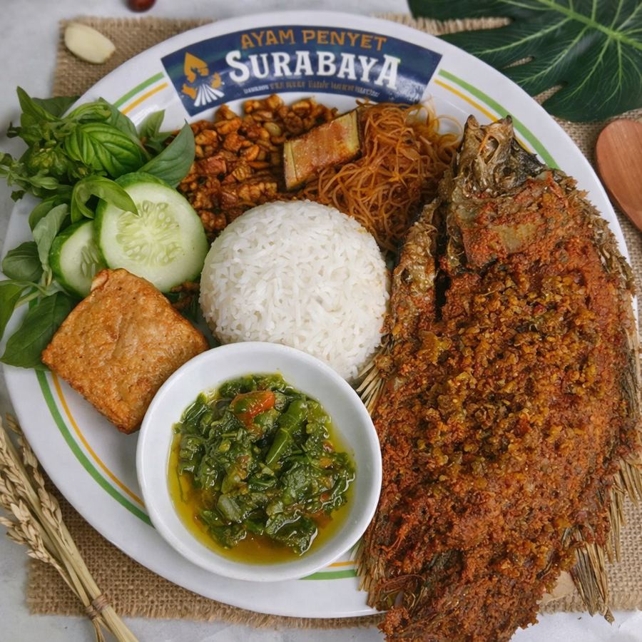 Foto Paket Gurame Goreng + Es Teh Manis